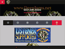 Tablet Screenshot of deepjams.net